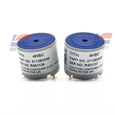 4HSC 수소황 H2S 가스 센서 TBC 작동 원리 3 전극 전기 화학 민감도 * 0.7 ± 0.15 μA/ppm