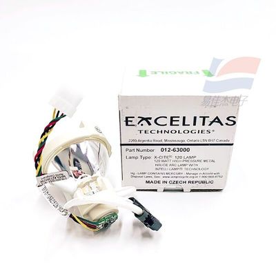 YJJ 012-63000 엑셀리타스 플루오레센스 현미경 램프 X-Cite 120 시리즈 수은 램프 200W 등급 서비스 수명