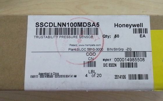 YJJ SSCDLNN100MDSA5 연기 감지기 온도 압력 및 흐름 10Kpa 압력 센서