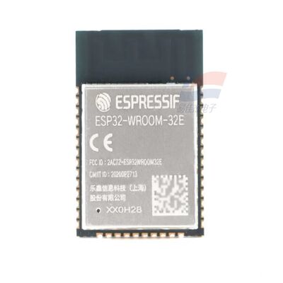 YJJ ESP32-WROOM-32E 듀얼 코어 와이파이 및 블루투스 MCU 모듈 - 로트 무선 모듈