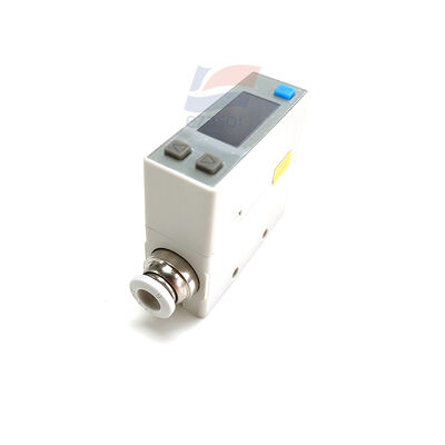 YJJ AFM0711H00 Thermal MEMS Gas Mass Flow Meter 0-100L/min RS485 1-5V NPN Alarm LCD Display