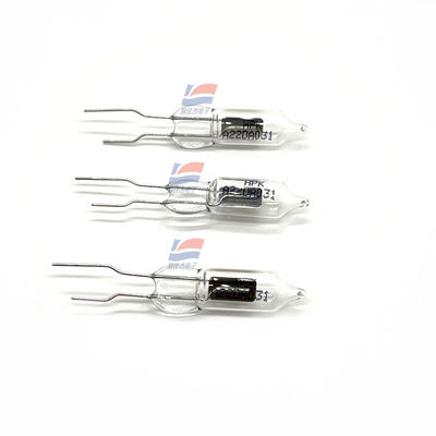R9454 UVTRON UV 광선 측면 유형 185nm ~ 260nm UV 투과 유리