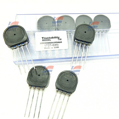 HSCSSNN005PDAA5 차동 압력 센서 ± 5PSI 0.5V - 4.5V 4 SIP 모듈
