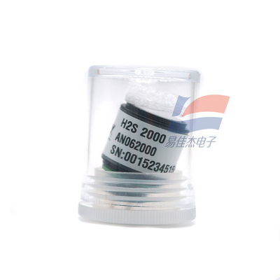 H2S 2000 감수성 가스 센서 0~2000 Ppm 측정 범위 60 25 NA/ppm 10 Ohm 로드 저항