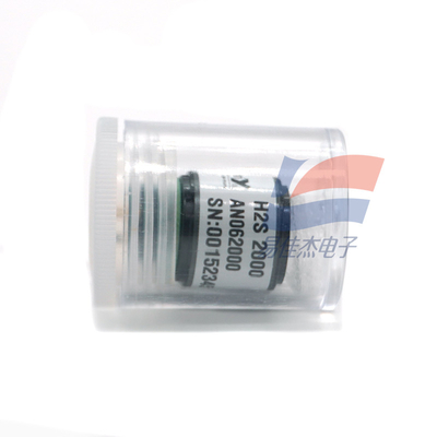 H2S 2000 감수성 가스 센서 0~2000 Ppm 측정 범위 60 25 NA/ppm 10 Ohm 로드 저항