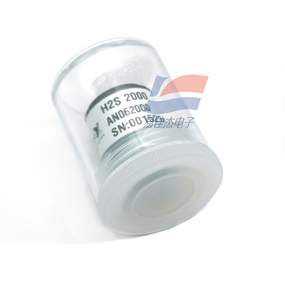 H2S 2000 감수성 가스 센서 0~2000 Ppm 측정 범위 60 25 NA/ppm 10 Ohm 로드 저항