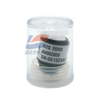 H2S 2000 감수성 가스 센서 0~2000 Ppm 측정 범위 60 25 NA/ppm 10 Ohm 로드 저항