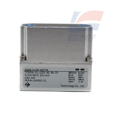 TC5008-01-L020-AE-R4-P3 높은 정확도 흐름 센서 0-200SLM 넓은 흐름 범위 2.0% F.S 산업용 정확도