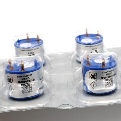 작은 크기의 산소 가스 탐지기 2 2 냉각되지 않은 산소 O2 가스 센서 AAY80-390 4OX-V 4OXV 산업 설정