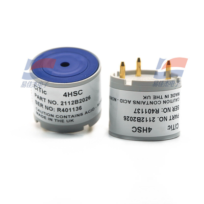 4HSC 수소황 H2S 가스 센서 TBC 작동 원리 3 전극 전기 화학 민감도 * 0.7 ± 0.15 μA/ppm
