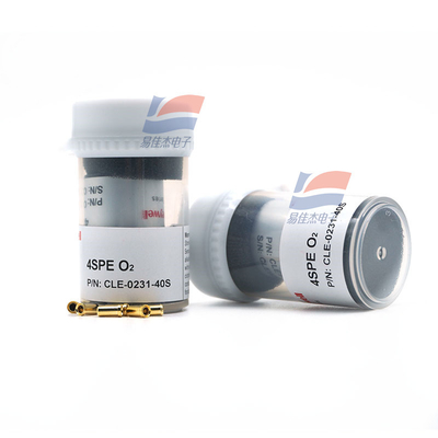 YJJ 4SPE O2 CLE-0231-40S 전기화학 산소 농도 모니터링 가스 센서 높은 산소 농도의 최대 O2 부하