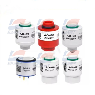 YJJ AO-03R 휴대용 전기 화학 산소 O2 센서는 산소 농도 검출을 위해 4OXV를 대체 할 수 있습니다.