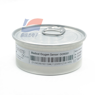 YJJ OOM201 0-100% 산소 농도 산소 센서 산소 배터리는 마취 호흡기 장비에 사용됩니다