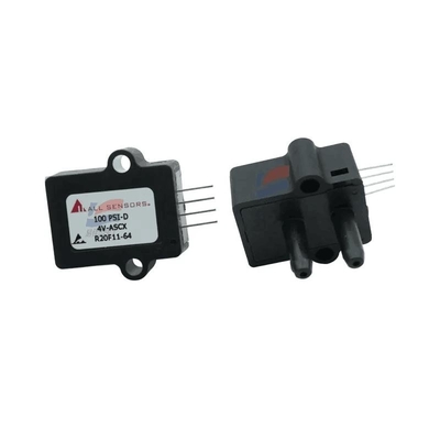 YJJ 100 PSI-D-4V-ASCX 대기 항공기용 15PSI 압력 센서 고정도 0C ~ 50C 보상 온도