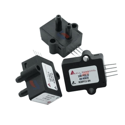 YJJ 100 PSI-D-4V-ASCX 대기 항공기용 15PSI 압력 센서 고정도 0C ~ 50C 보상 온도