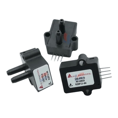 YJJ 100 PSI-D-4V-ASCX 대기 항공기용 15PSI 압력 센서 고정도 0C ~ 50C 보상 온도