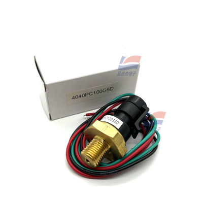 YJJ 4040PC100G5D 0-100psi 스테인리스 스틸 트리거 인터페이스 압력 센서 5VDC 전원 공급 -45C ~ 125C
