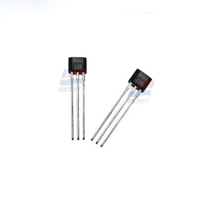 YJJ SS466A 바이폴라 래치 홀 IC, 고작동점 모터 제어 감지용, 아날로그 출력, 감지 범위 60 G ~ 200 G