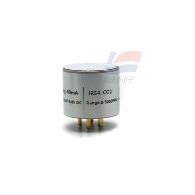 YJJ IRS4 CO2 적외선 이산화탄소 가스 센서는 선택 가능한 0-50%VOL 범위를 갖습니다.