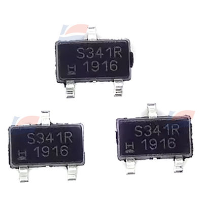 YJJ SS341RT 단극 디지털 홀 효과 센서 SOT23 3-핀 브러시리스 모터에 사용됩니다.