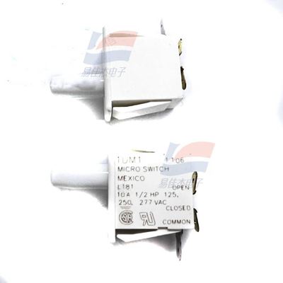 YJJ 1DM1 마이크로 스위치 기본/빠른 작동 스위치 10A 277VAC 피스톤 단극 듀얼 투어