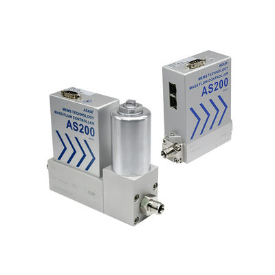 AS200B Aluminum alloy high-precision gas mass flow controller, air micro-gas flow meter