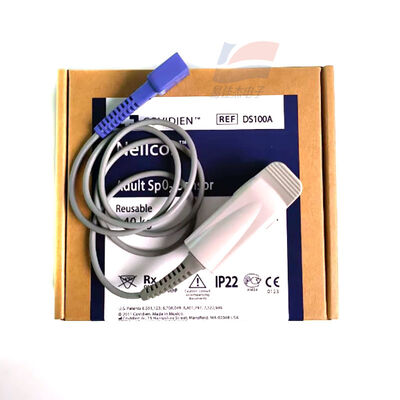 YJJ DS100A DS-100A 9핀 성인용 손가락 클립 혈액 산소 프로브 재사용 가능한 클립형 성인 혈액 산소 센서