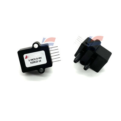 5인치-D-MV 보드 장착 압력 센서 이중 래디얼 바브 SIP-6 나사 장착